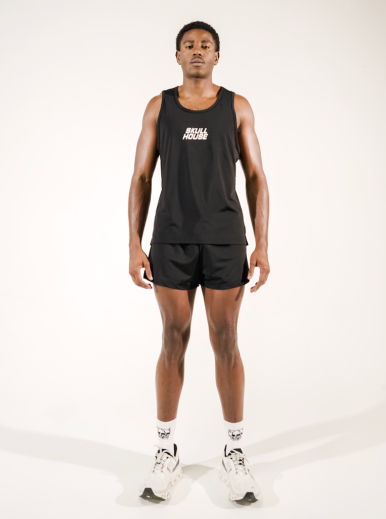 NORO PERFORMANCE SINGLET - BLACK