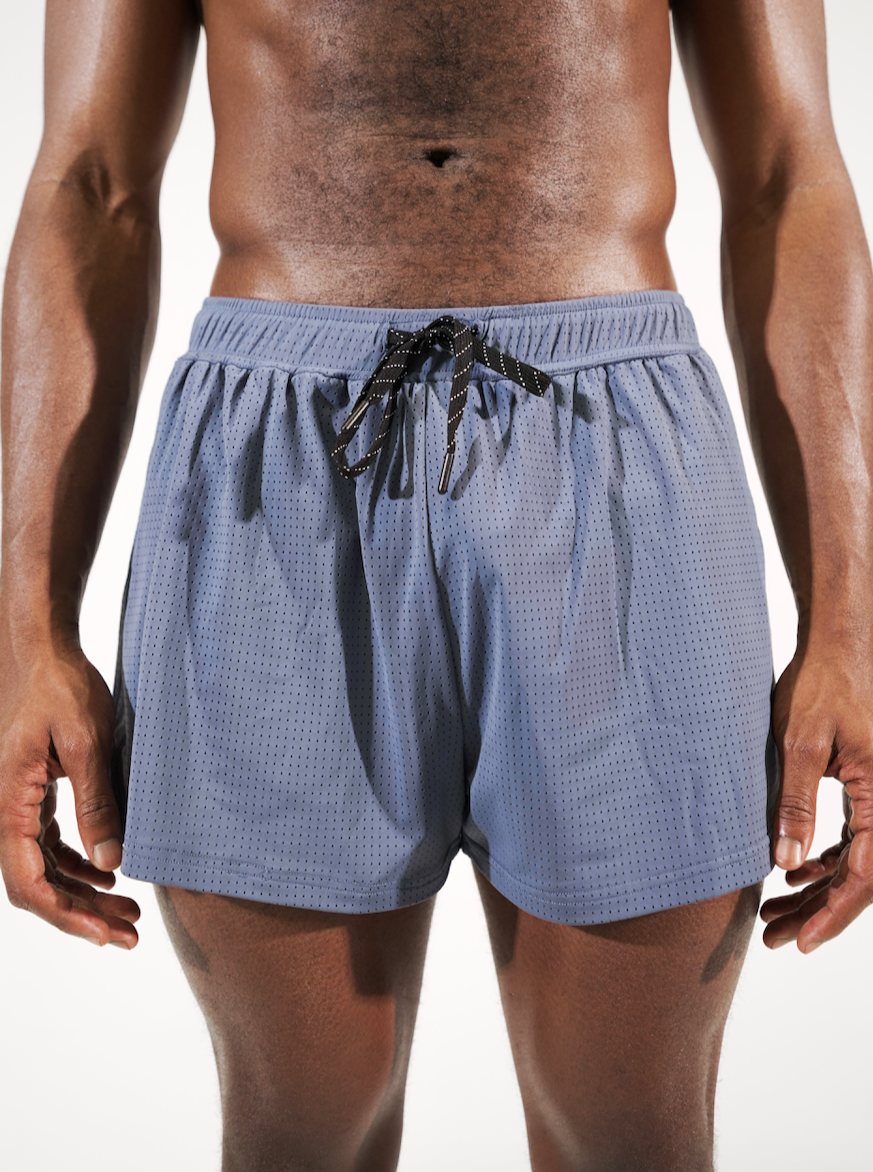 NORO 3" DISTANCE SHORTS - STONE (UNISEX)