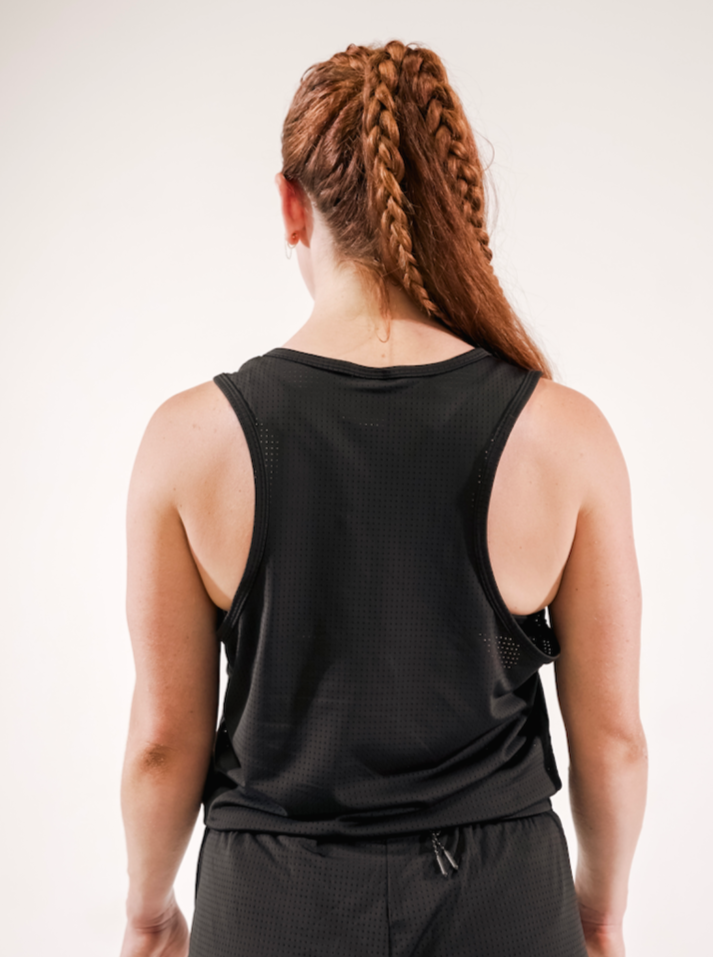 NORO PERFORMANCE SINGLET - BLACK