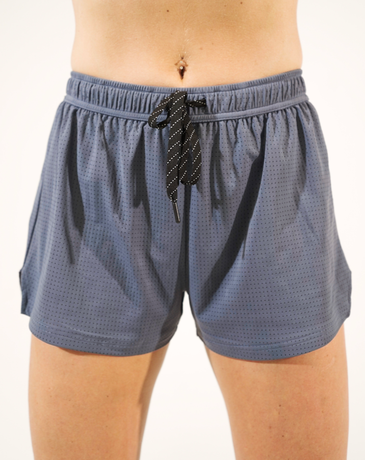 NORO 3" DISTANCE SHORTS - STONE (UNISEX)