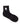 "ICON" QUARTER-LENGTH SOCKS - BLACK