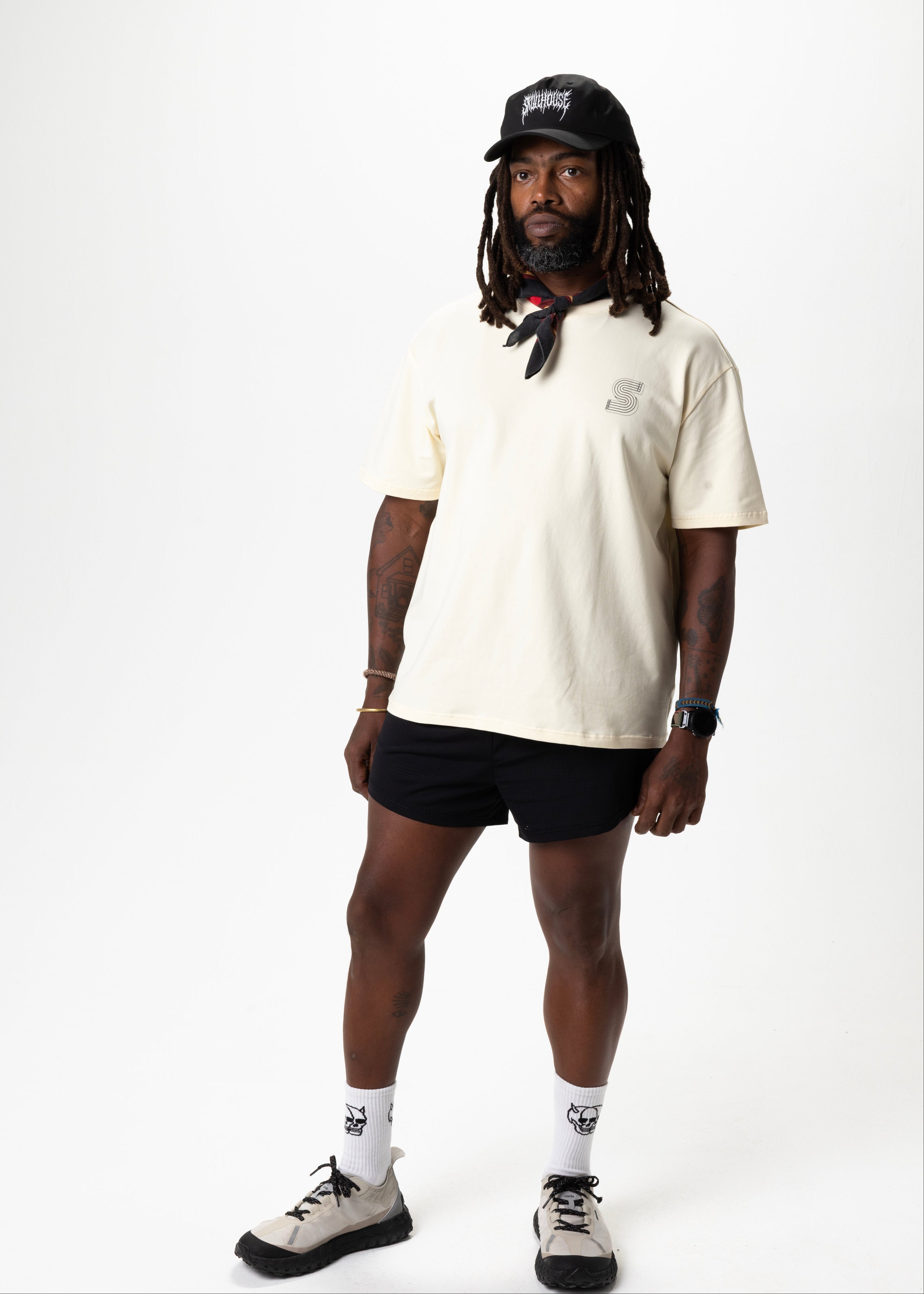 DIMENSIONS OVERSIZED TEE, UNISEX - BUTTER